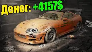 НАШЕЛ ЛЕГЕНДАРНУЮ СУПРУ в СТАРОМ САРАЕ 0$ ДО 1.000.000$ - CAR MECHANIC SIMULATOR 2021