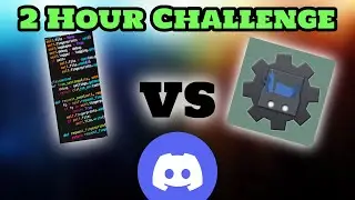Coding VS. Visual discord bot (2 hour challenge) (ft. Angel Boost)