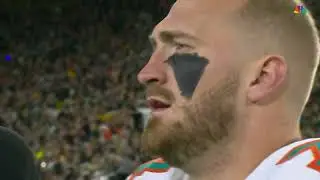 Dolphins vs. Packers l National Anthem (2024 Thanksgiving)