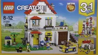 Обзор Конструктора LEGO Creator Загородный дом 3 в 1