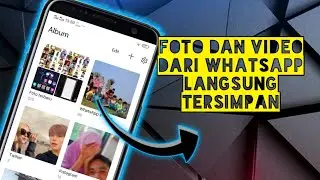 Cara agar foto video otomatis masuk ke galeri