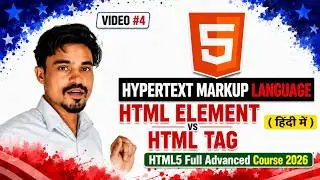 Difference Between HTML Elements & Tags 💻 | Tag vs Element in HTML | Full Tutorial 🚀