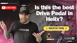 LINE 6 HELIX This drive pedal does EVERYTHING !