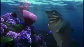 Dory the blue tang and Bruce the shark 🐟🦈(Finding Nemo 2003)