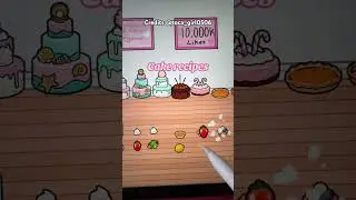 All the cake recipe￼ you can find in Toca Boca 🎂 tips and tricks for cooking 🧑🏻‍🍳
