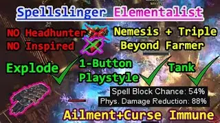 POE 3.18 | Tank&Fun Triple Beyond Farmer, Spellslinger Wave of Conviction Elementalist Guide