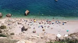 Крым. Севастополь . Пляж Васюки