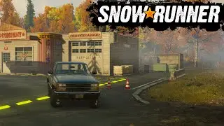 SNOWRUNNER. ПЕРВОЕ ЗНАКОМСТВО С ИГРОЙ.