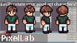 Rotate your pixel art character with AI!