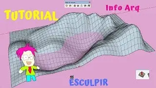 Esculpir  Caja de Arena SketchUp