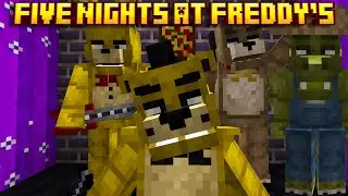 THIS NEW VANILLA STYLE MINECRAFT FNAF MOD GOT AN UPDATE! (Fazbear Franchise Package Mod Showcase)