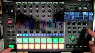 Roland MC-707 Firmware v1.7: Scene Chain - Using Existing Scenes
