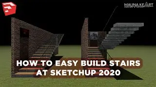 How To Design Stairs with Google SketchUp