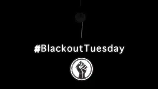 #BlackoutTuesday Animation