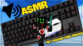Keyboard ASMR RED SWITCH + Mouse Sounds | 3FMC Bedwars