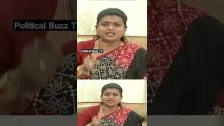 Minister Roja Crying Over Bandaru Satyanarayana Comments#ministerrkroja #politicalbuzztv