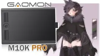 CREATING AND DRAWING A CHARACTER USING A NEURAL NETWORK + review of the GAOMON M10K pro tablet