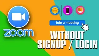 How to join a zoom meeting without signup or login