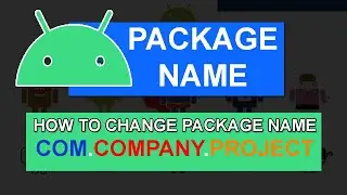 How to change package name in android studio | Android Studio Tutorials