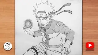 How to Draw Naruto Full body | Easy Step by Step Naruto Drawing | Anime Character Drawing Tutorial
