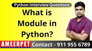 What is Module in Python ?  | Ameerpet Technologies | By Srinivas