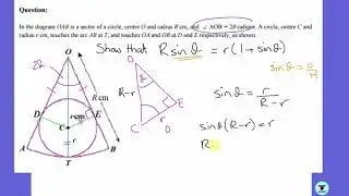 radians  - areas of sectors and segments