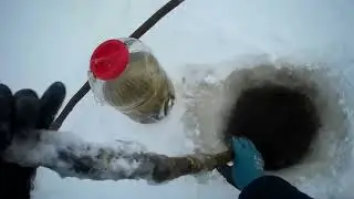 Проверка крючков на налима 30 11 2023