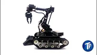WiFi Bluetooth Handle control Mobile Robot Arm Robotic Gripper