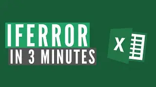 How to use the IFERROR function in Excel