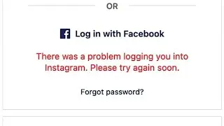 there was a problem logging you into Instagram please try again soon, fix Instagram login problem