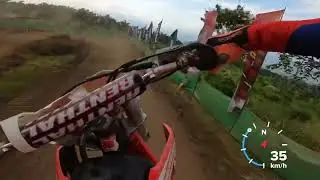 KWB MOTOCROSS & GRASSTRACK 2023 SIRKUIT JALIBAR O3- Kelas FFA 28+ :: POV Gopro Agha Riansyah