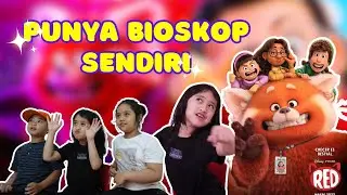 REAKSI TRIO ABDULLAH NONTON TURNING RED!!! #vlog #reaction #turningred