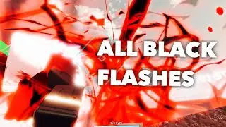 ALL 5 Black Flashes | Jujutsu Shenanigans