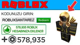 roblox *BEDAVA ROBUX* veren *PROMO CODES!* (GERÇEKTEN VERDİ!)