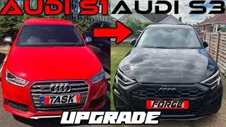 AUDI S1 | UPGRADE | AUDI S3 | CAR VLOG (8 Years Of Technology)