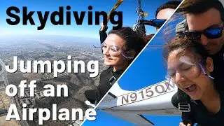Skydiving -Jumping off the airplane from 11500 ft. | Bucket list checklisted Barsha |