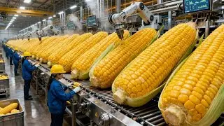 Inside a Modern Popcorn Factory: From Raw Kernels to Buttery Snacks (Full Process)