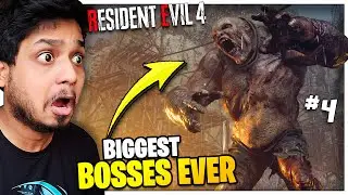 2 BIGGEST BOSS BATTLE SURPRISE - Resident evil 4 Gameplay (Hindi) #4
