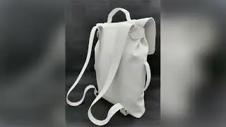 Pineapple leather backpack