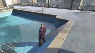 Grand Theft Auto V Online / Surviving 4 Story Front Flip!