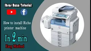 How to Install Ricoh Printer  Driver Machine On Windows 8.1 and 10 in 2 Min