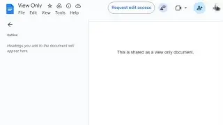 How to Edit a View Only Google Doc