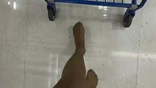 Nylon feet in the store