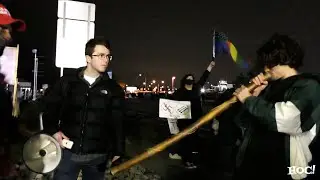Trump Protesters Get Emotional When Confronted with a Didgeridoo