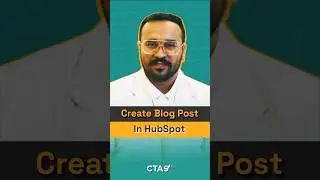How to Create a Blog Post Manually in HubSpot #hubspotcrm #hubspotuser #hubspotsales