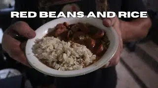 Red Beans and Rice on the Blackstone