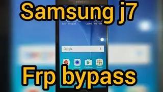 Samsung j7 frp bypass easy done unlock