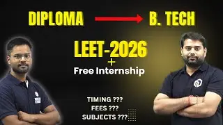 Free Summer Internship with  IPU/ DTU LEET 2026 Course | Syllabus | Fees