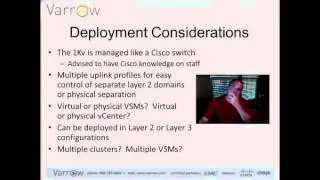 VMworld 2011: vsp3111 - CIsco Nexus 1000v: Architecture, Deployment and Management