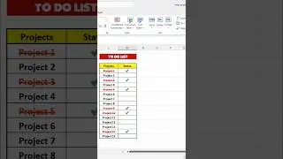 To-Do List Excel 👩‍💻 Make a beautiful and Interactive TO-DO List in Excel 💥💥💥